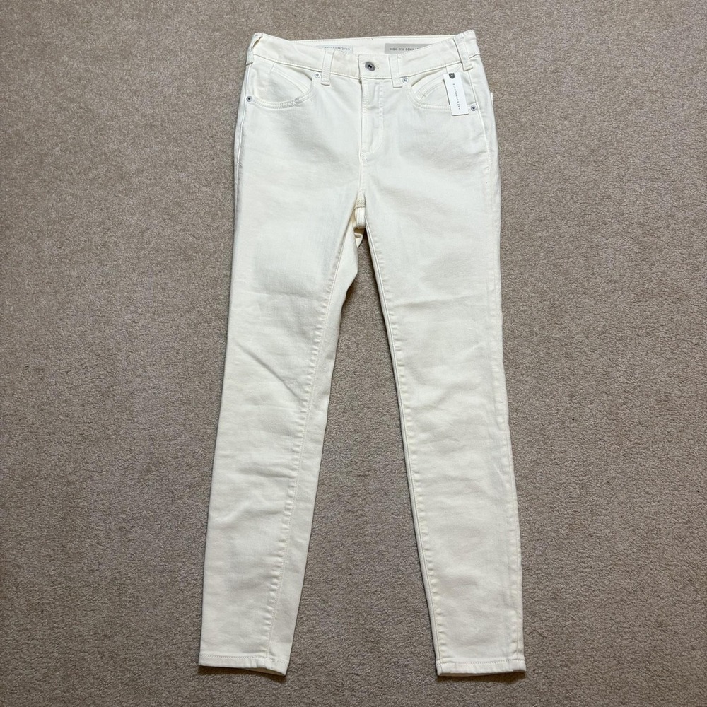 Pilcro And The Letterpress Jeans Womens 28 High Rise Denim Legging Anthropologie